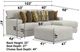Jackson Furniture Tori 3-Piece Birch Right-Arm Facing Sectional and Chaise-2