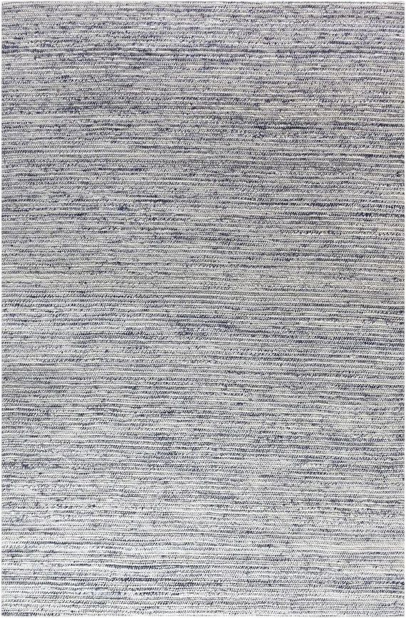 Uttermost® Khiara Blue/Ivory 5'x8' Polyethylene Terephthalate Indoor-Outdoor Area Rug-0