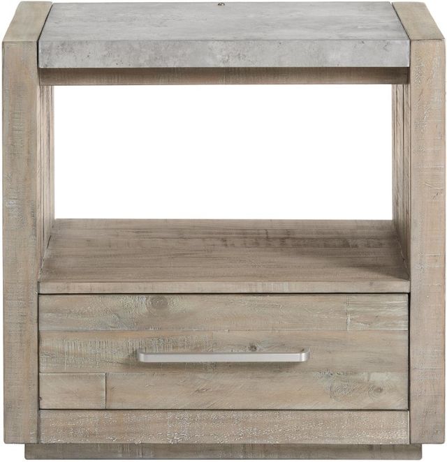 Riverside Furniture Intrigue Hazelwood 1-Drawer Nightstand-1
