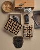 Currey & Company Han Dynasty Black/Bronze Jade Medicine Mask-5