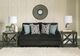 Benchcraft® Charenton Charcoal Loveseat-1