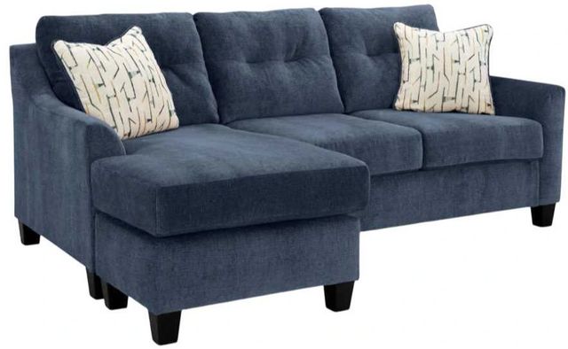 Benchcraft® Amity Bay Ink Queen Sofa Chaise Sleeper