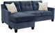 Benchcraft® Amity Bay Ink Queen Sofa Chaise Sleeper-0
