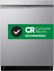 LG 24" Stainless Steel Built In Top Control Dishwasher-LDPH5554S-1