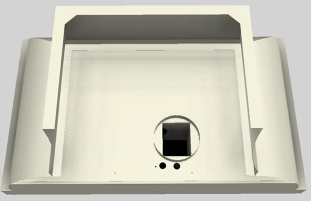 Vent-A-Hood® Designer Series 42" Biscuit Wall Mounted Range Hood-2