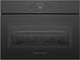 Fisher & Paykel Series 11 Minimal 24” Black Glass Handleless Compact Convection Electric Speed Oven-0