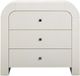 TOV Furniture Hump White Arched Bedside Chest-2