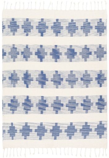 Surya Bayou Sky Blue 50"x60" Throw Blanket-2