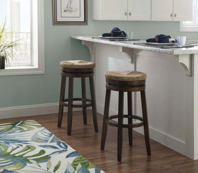 Powell® Maya Brown Walnut Bar Stool-1