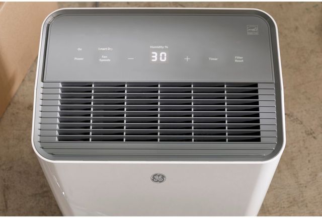 GE® 22 Pint White Portable Dehumidifier-1