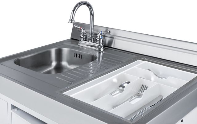 Summit® 54" White All-In-One Kitchenette-9