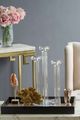 A & B Home Clear Lead Crystal Candle Holder-3