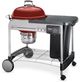 Weber® Performer® Deluxe 48" Crimson Freestanding Charcoal Grill-2