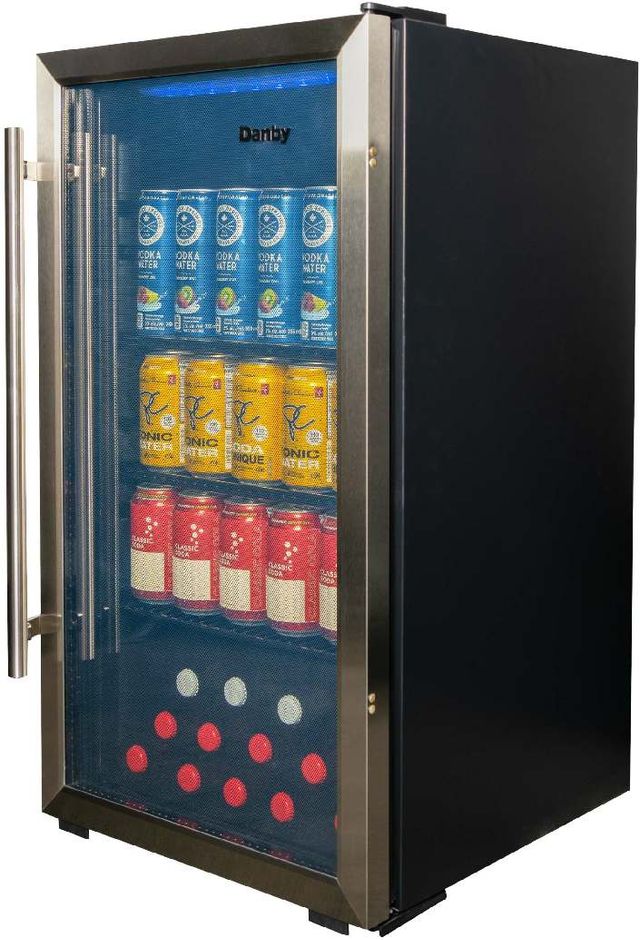 Danby® 18" 3.1 Cu. Ft. Stainless Steel Freestanding Beverage Center-3