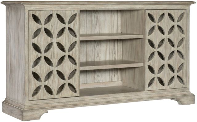 Hooker® Furniture Commerce and Market Underhill Light Gray Entertainment Console-0