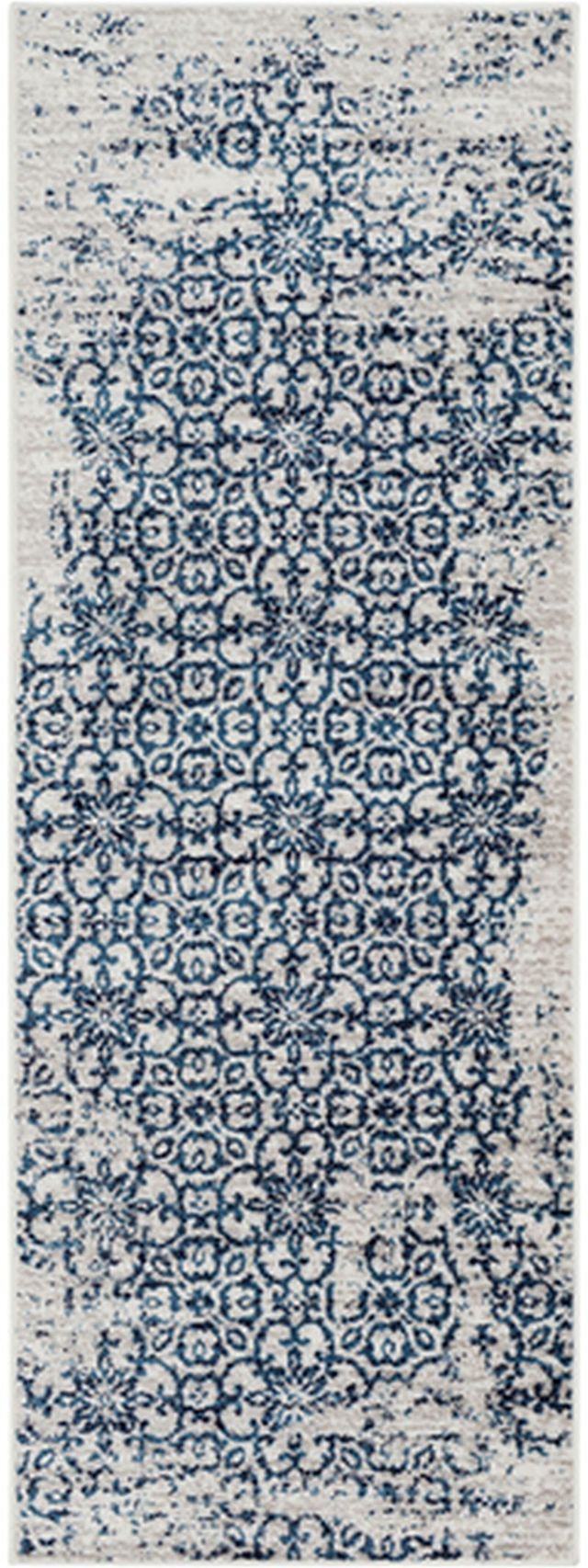 Surya Monte Carlo Navy 3'x7' Runner Rug-0