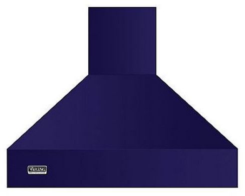 Viking® Professional Series 36" Chimney Wall Hood-Cobalt Blue-0