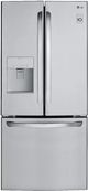 LG 30" 21.8 Cu. Ft. Stainless Steel French Door Refrigerator-0