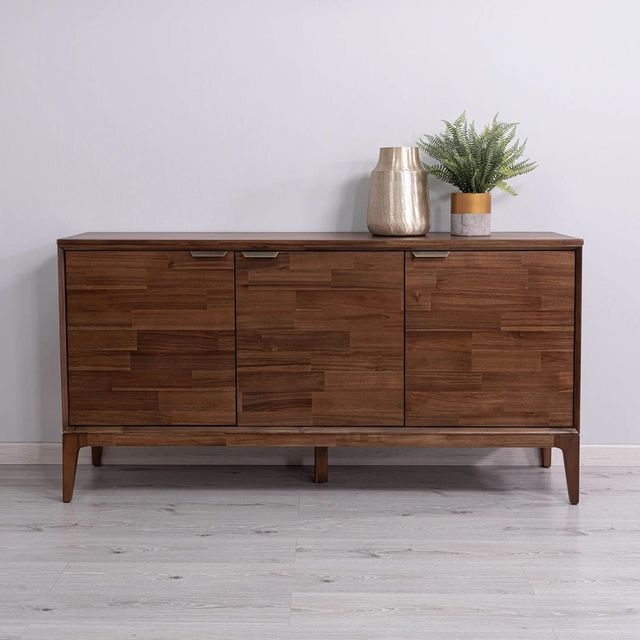 LH Home Allure Brown Wooden Sideboard-1