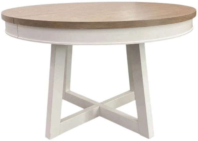 Parker House® Americana Modern Weathered Natural Extendable Dining Table with Cotton Base-0
