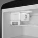 Smeg 50's Retro Style 31 in. 19.3 Cu. Ft. Black Top Freezer Refrigerator-4