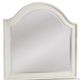 American Woodcrafters 3910 Rodanthe Dove White Landscape Mirror-0