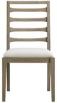 Riverside Furniture Pasadena Casual Taupe Ladderback Dining Side Chair-2