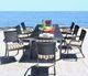 CabanaCoast® Customizable Mission Cast Aluminum Outdoor Arm Chair-4
