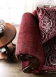 Furniture of America® Sassari Burgandy Loveseat-3