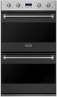 Viking® 3 Series 30" Cast Black Double Electric Wall Oven-0
