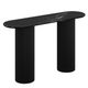 Jilsa Console Table in Black-0