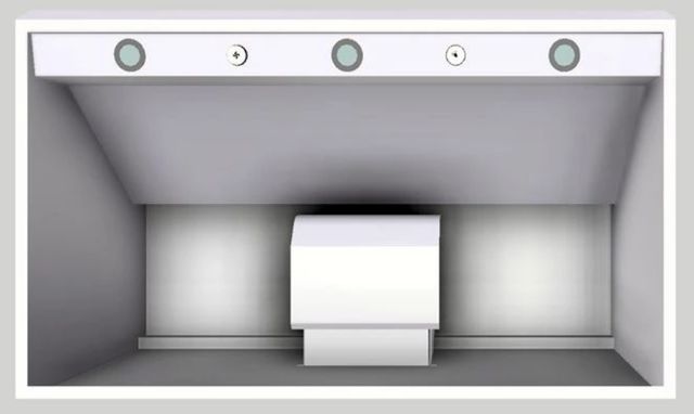 Vent-A-Hood® 42" White Wall Mounted Range Hood-1