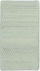 Capel Rugs Dramatic Static Cyber White 27" x 48" Cross Sewn Rectangle Throw Rug-0