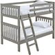 Crate Designs™ Furniture Storm Twin XL/Twin XL Mission Bunk Bed-0