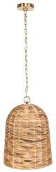 Uttermost® Rotorua Natural Woven Pendant-0