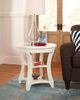 American Drew® Lynn Haven White Round End Table-KD-1