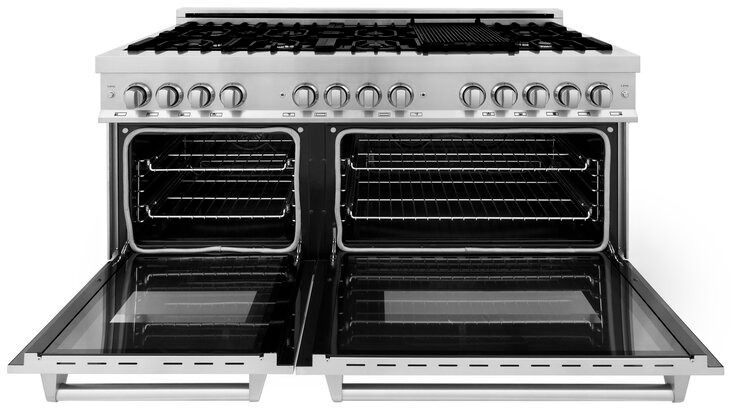 ZLINE 60" Pro Style Dual Fuel Range - Thumbnail 3
