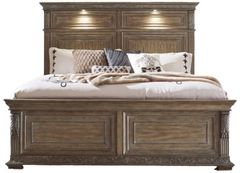 Liberty Furniture Carlisle Court Dusty Wax/Chestnut California King Panel Bed