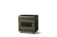Viking® 5 Series 36" Martini Pro Style Dual Fuel (LP) Range with Polished Chrome Trim-2