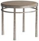 Bernhardt Aventura Marcona Side Table with Frosted Nickel Base-0