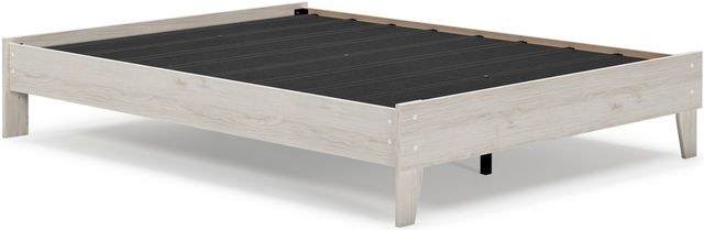 Signature Design by Ashley® Socalle 4-Piece Light Natural Queen Platform Bed Set-1
