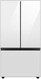 Samsung Bespoke 36" 30 Cu. Ft. White Glass 3-Door French Door Refrigerator with Beverage Center™-0