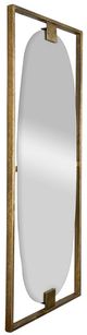 A & B Home Bombora Gold Wall Mirror-0