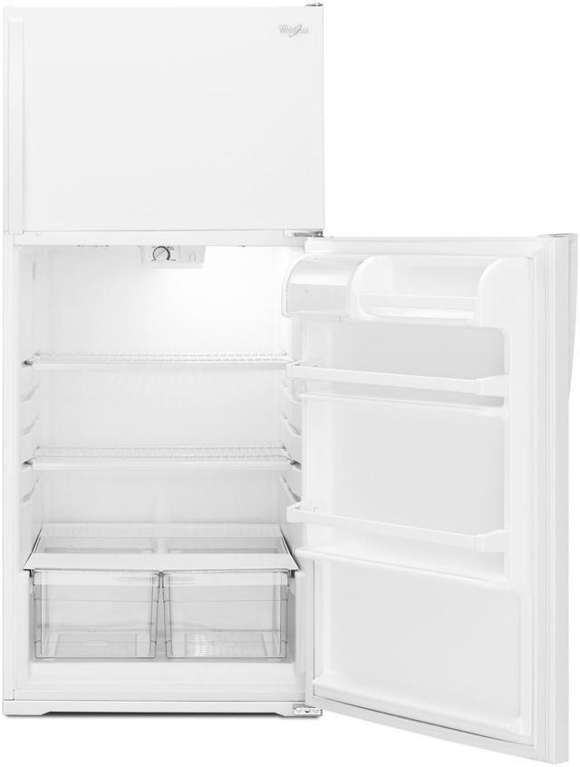 Whirlpool® 28 in. 14.3 Cu. Ft. White Top Freezer Refrigerator-3