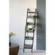 A & B Home Reed Brown/Stainless Steel Ladder Planter-2