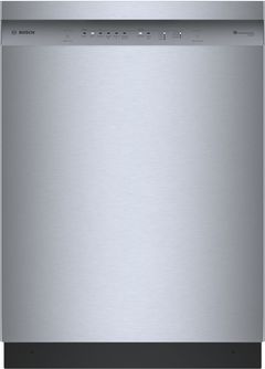 Bosch® 100 Series 24" Stainless Steel Front Control Built In Dishwasher