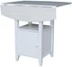 John Thomas Furniture® Hampton Chalk 36" Drop Leaf Bistro Dining Table with White Base-1