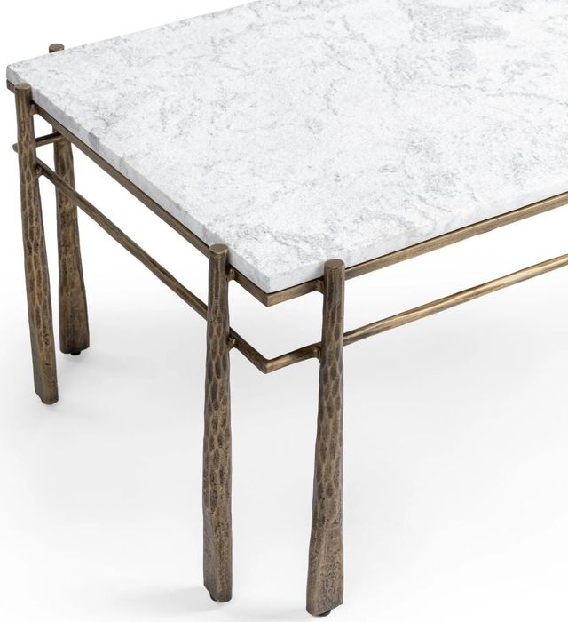 Classic Home Jasmine Moonstone White Coffee Table-4