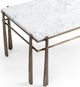 Classic Home Jasmine Moonstone White Coffee Table-4