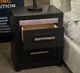 Signature Design by Ashley® Shoralli Black Nightstand-1
